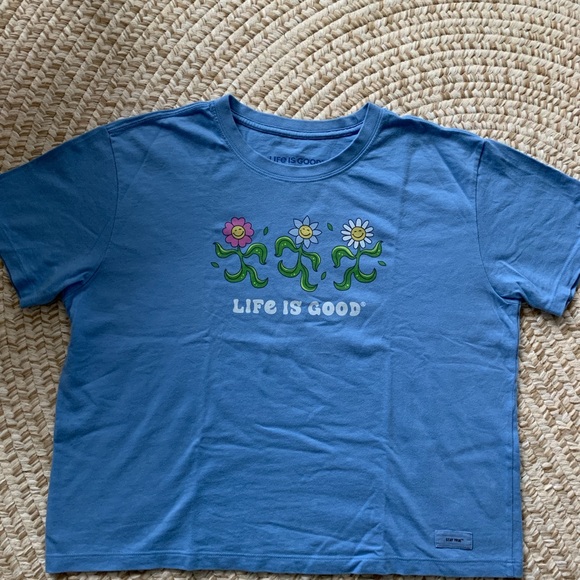Life is Good Kids Boxer Tee, like new - Picture 1 of 6
